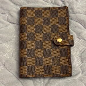 Louis  Vuitton Agenda PM in Damier Ebene